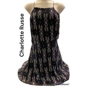 harlotte Russe SZ L Woman’s Jr Sexy Black A